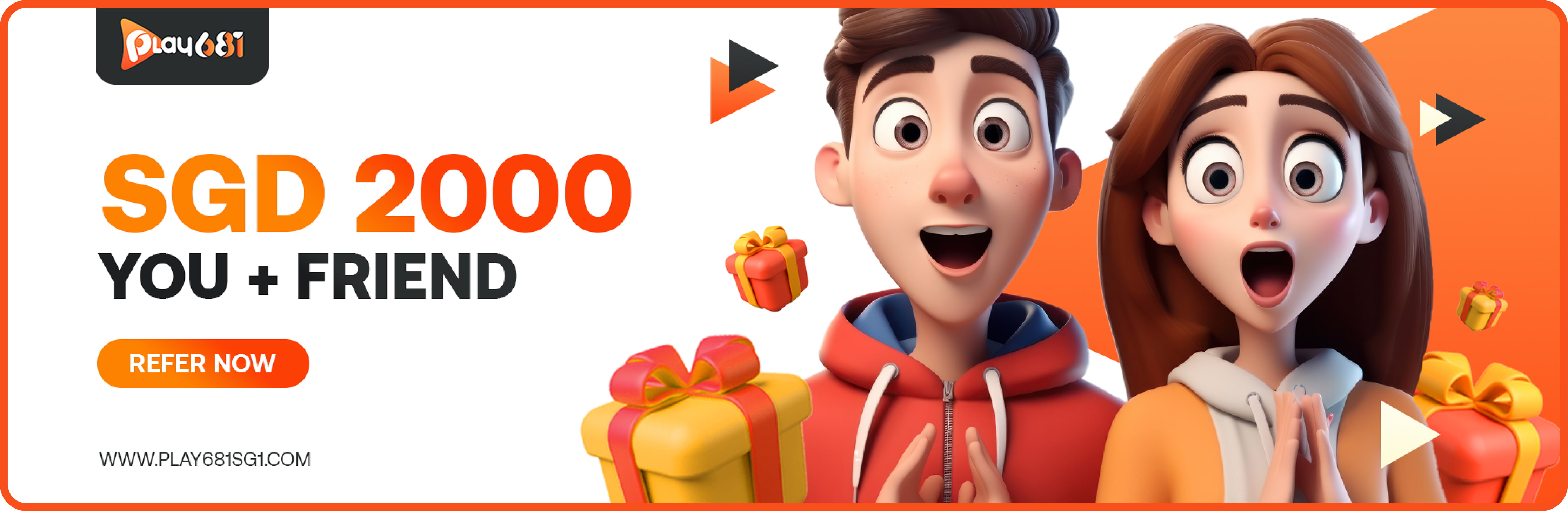 SGD 2000 - You + Friend