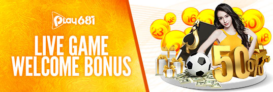 WELCOME BONUS FOR LIVE CASINO 50%